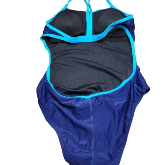 NWT Blue/Turquoise Swimsuit Suit - Size S - Picture 2 of 5